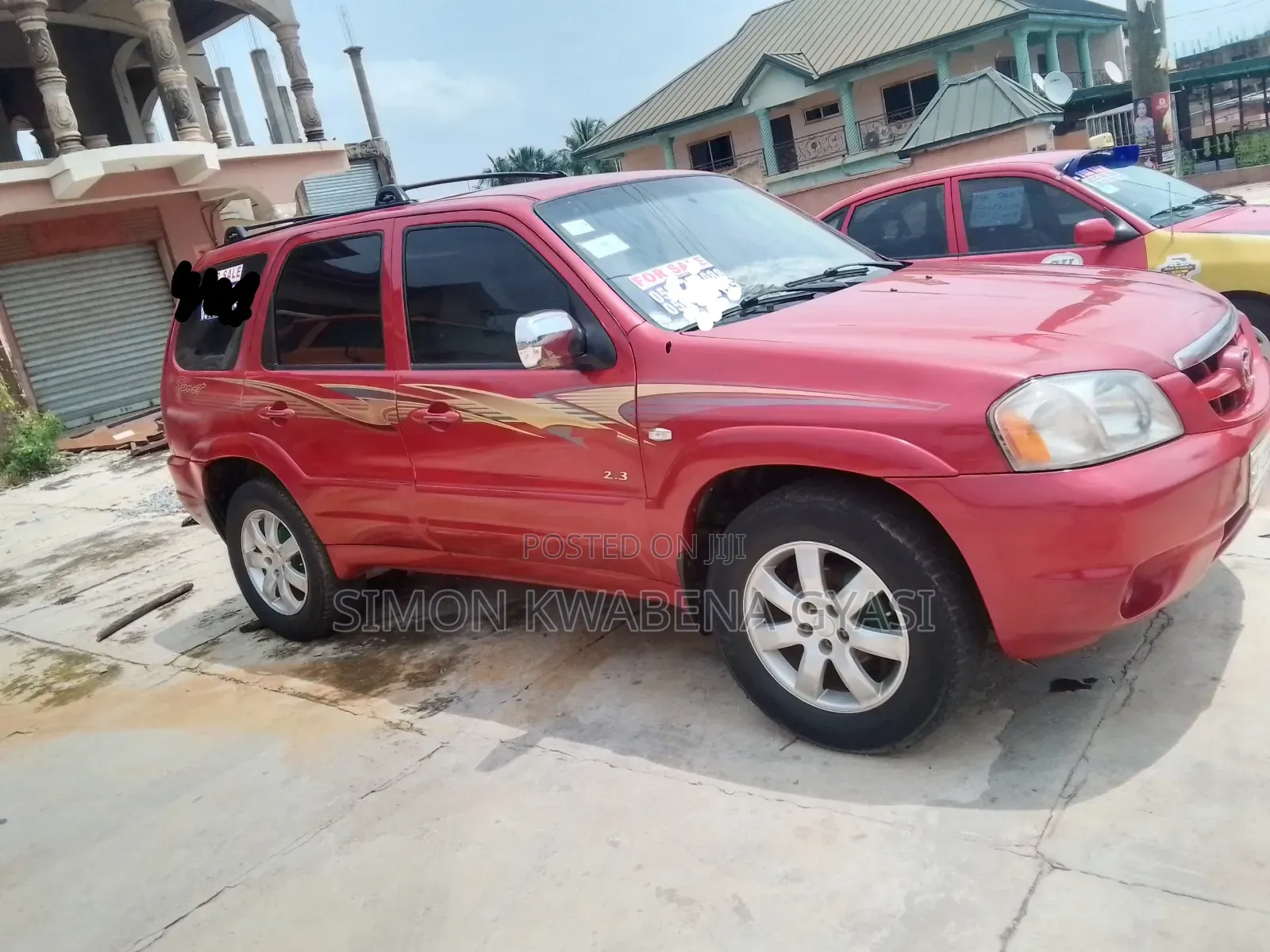 Mazda Tribute 2009 Red