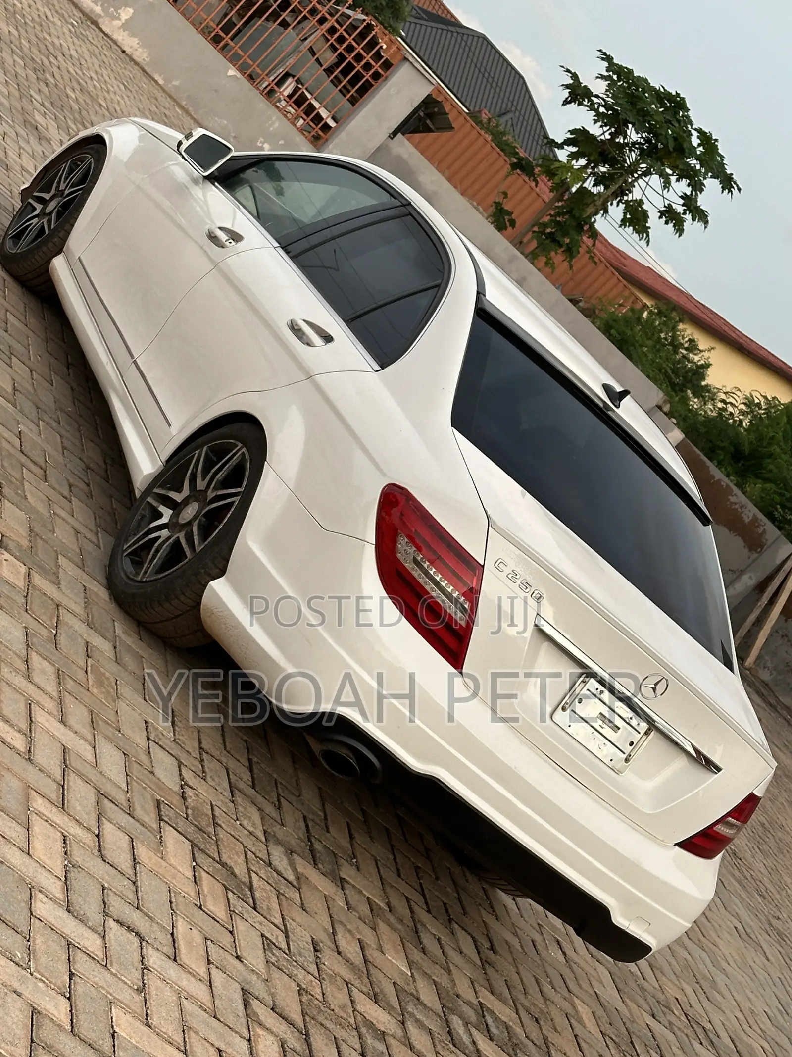 Mercedes-Benz C250 2014 White