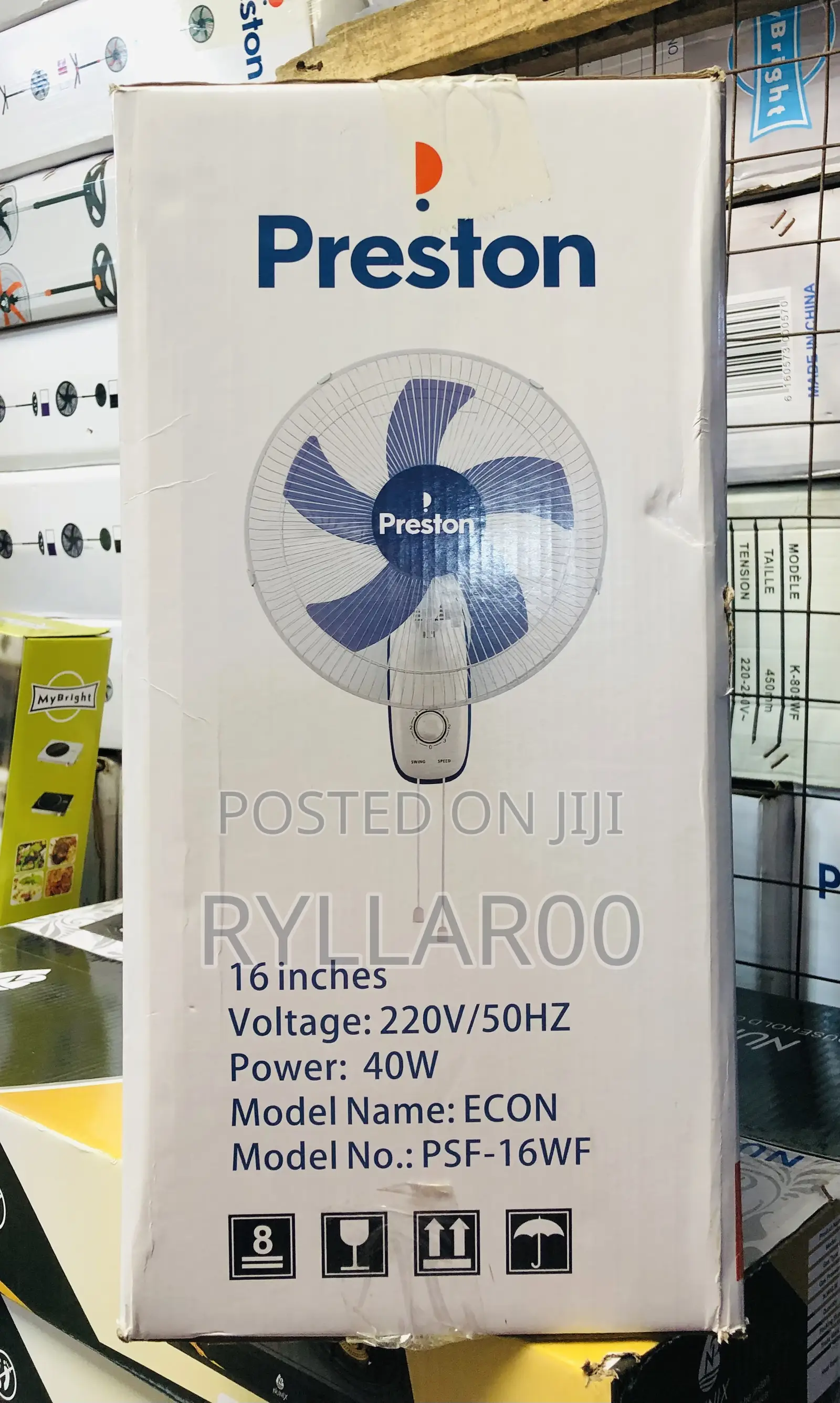 Wall Mounted Fan(Preston)