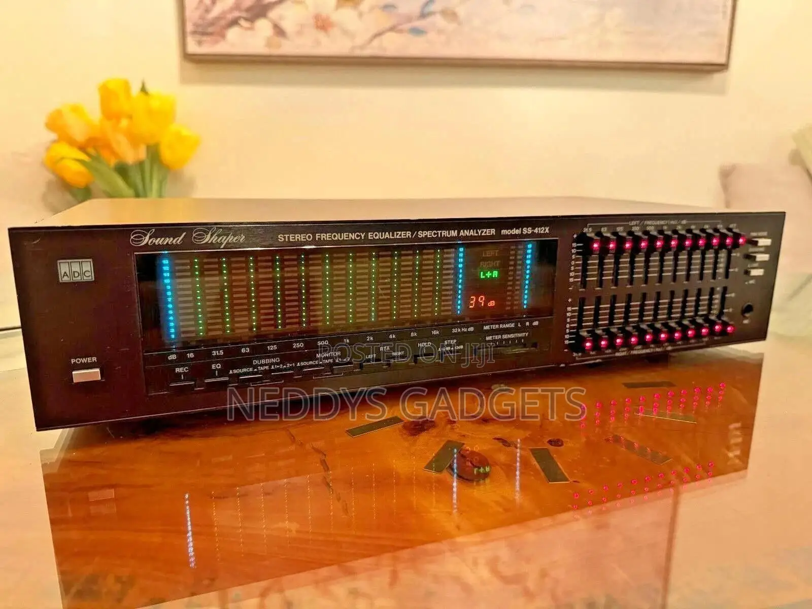 Adc Equalizer Ss-412x Rare Vintage Audiophile