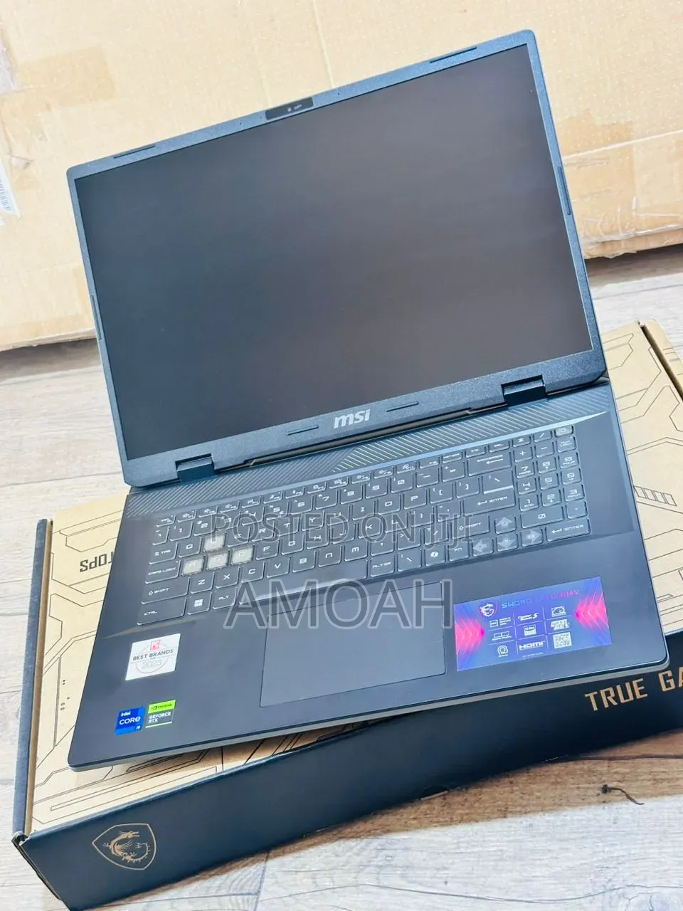 New Laptop MSI MSI Sword 17 32GB Intel Core i9 SSD 1T