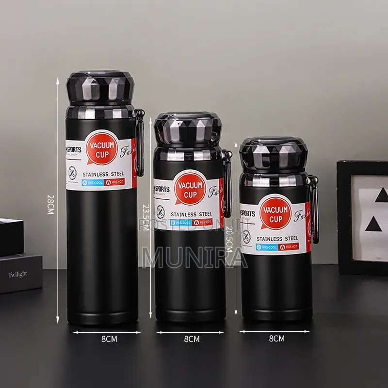 Quality Vacuum Flasks. 3 Sets for Gh200