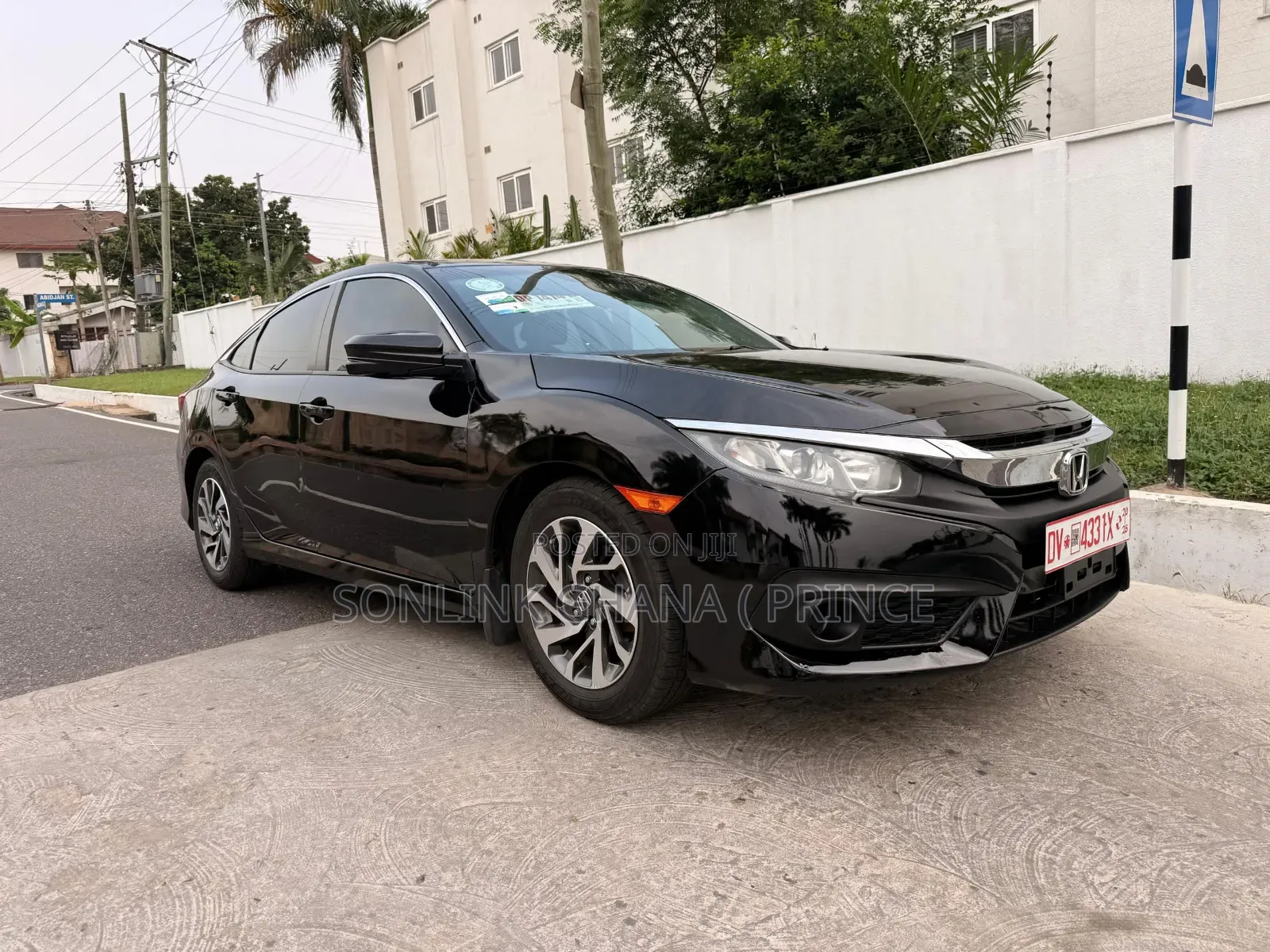 Honda Civic EX Sedan 2019 Black