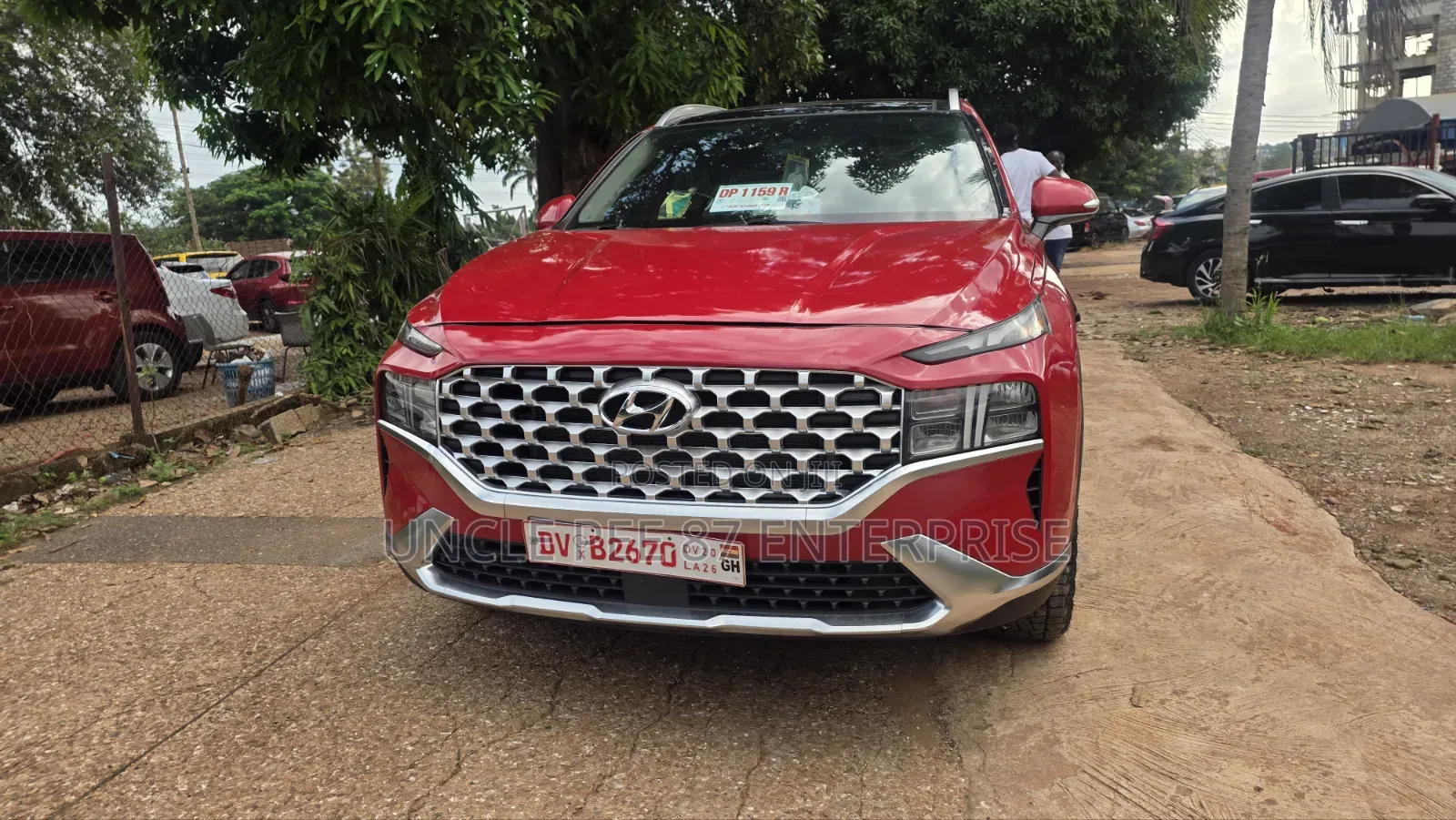 Hyundai Santa Fe 2021 Red