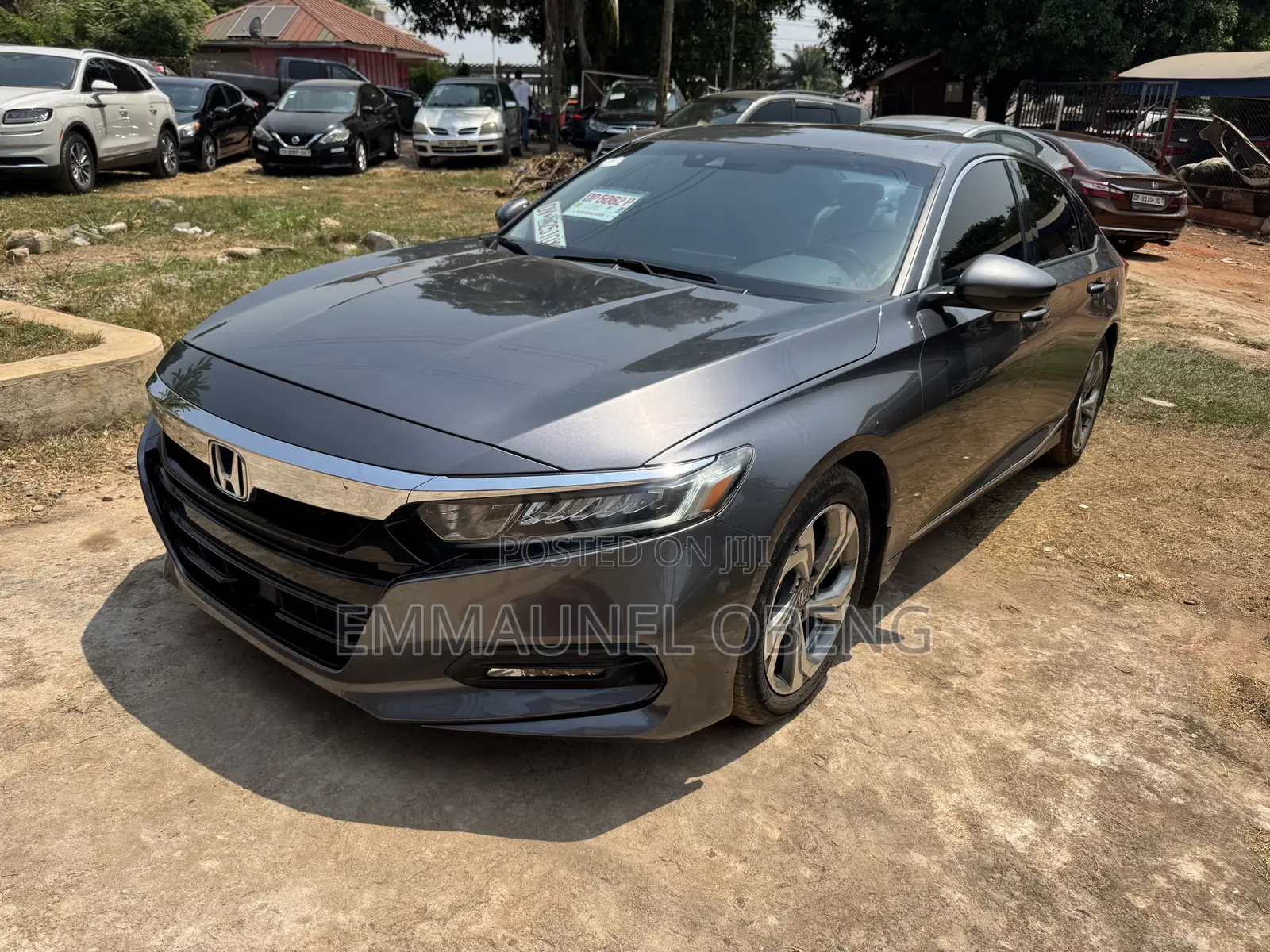Honda Accord EX-L (1.5L 4cyl Turbo CVT) 2019 Gray