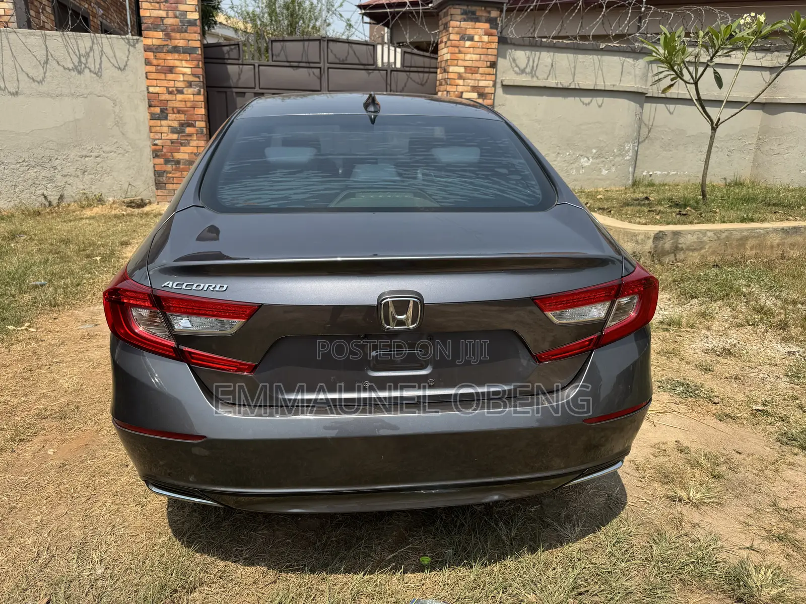 Honda Accord EX-L (1.5L 4cyl Turbo CVT) 2019 Gray