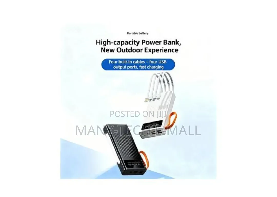 30,000 Mah Super Fast Charge Power Bank.