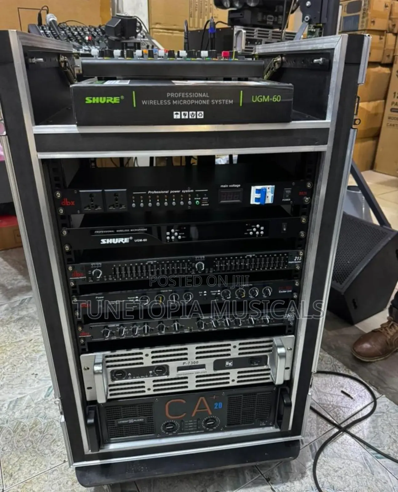 Pair of GLS Subwoofer 12inches GLS Line Array With Rack Set