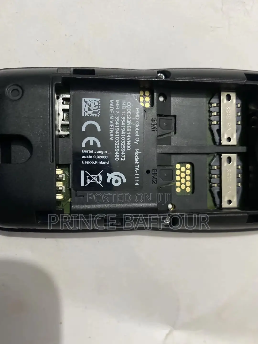 New Nokia 106 Black