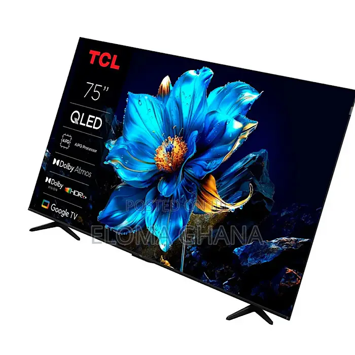 All New TCL 75 Inch Qled Smart Google Tv - 75p7k