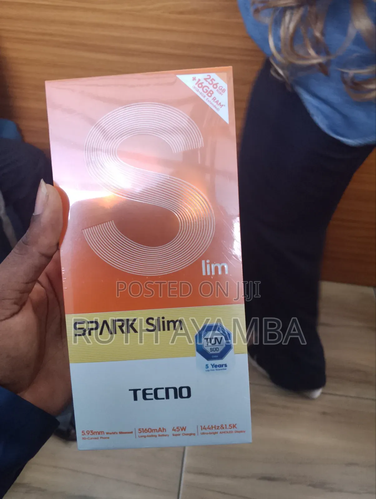 New Tecno Spark Slim 256 GB Black