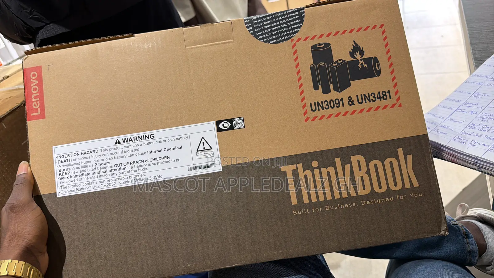 New Laptop Lenovo ThinkBook 15 16GB AMD Ryzen 5 SSD 1T