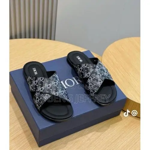 Original Dior Alias Crossed Slippers in Colours