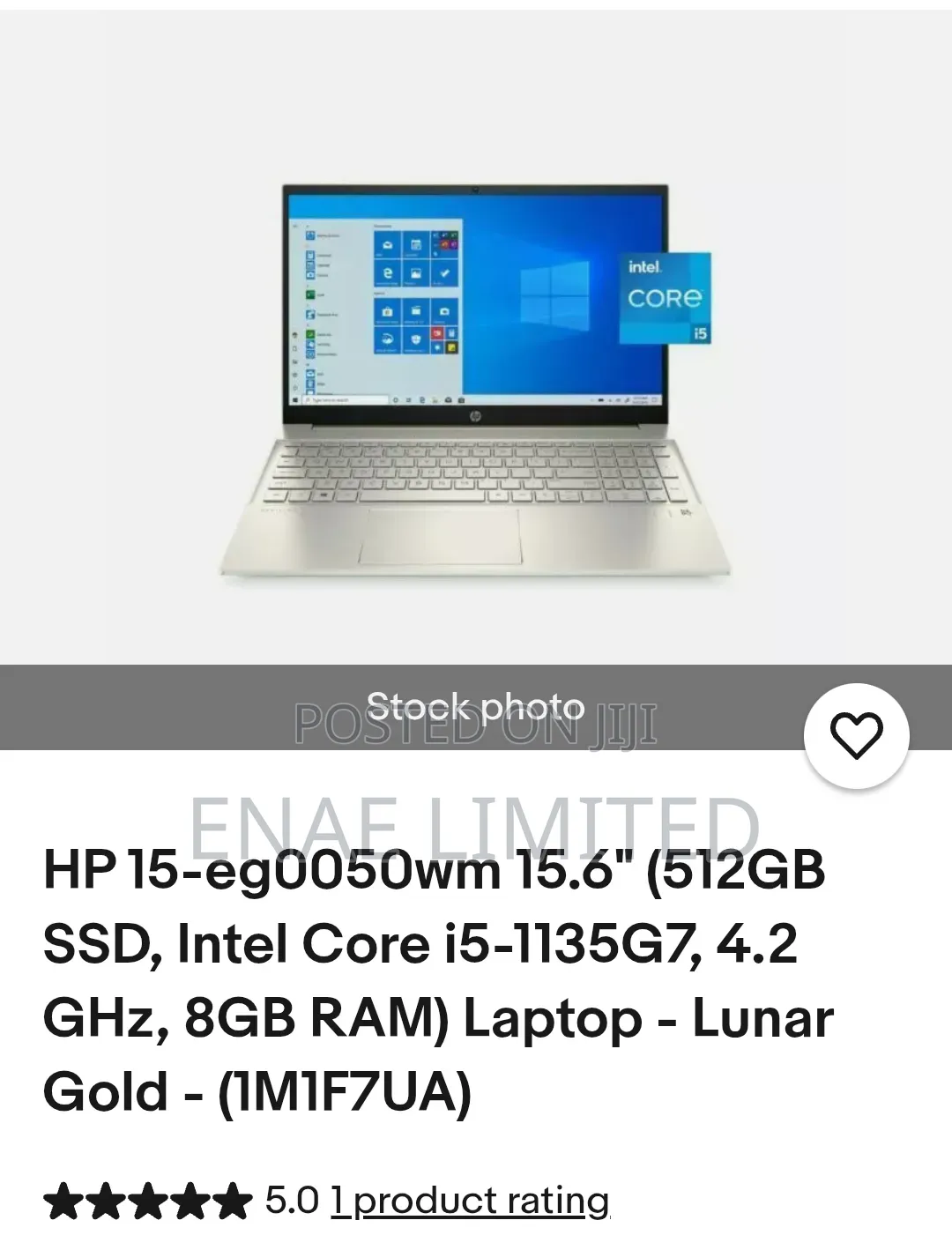 Laptop HP Pavilion 15 8GB Intel Core i5 SSD 512GB