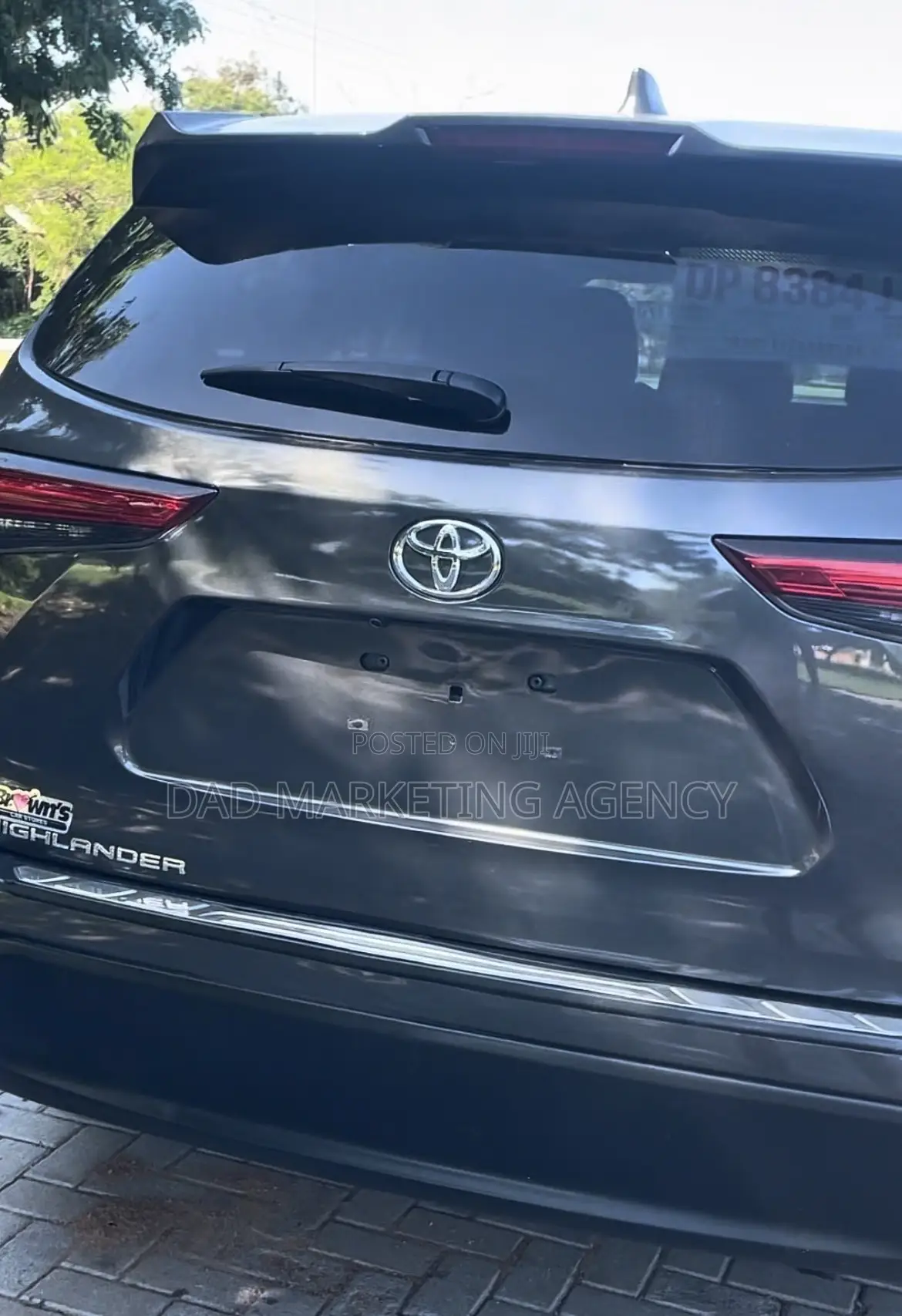 Toyota Highlander Platinum AWD 2020 Gray