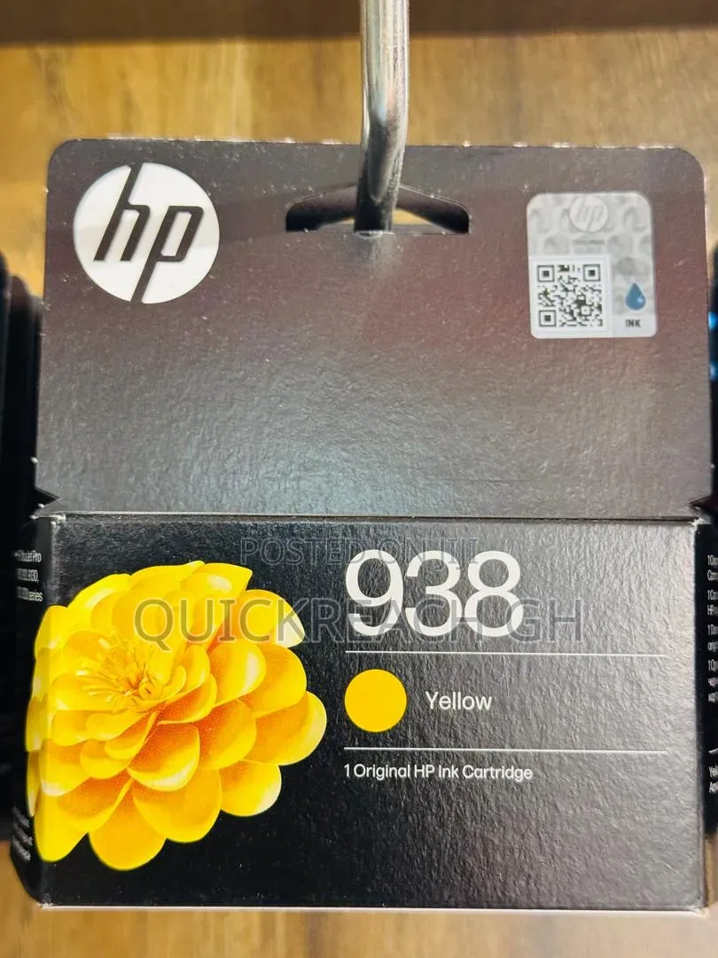 Hp 938 Original Ink Yellow