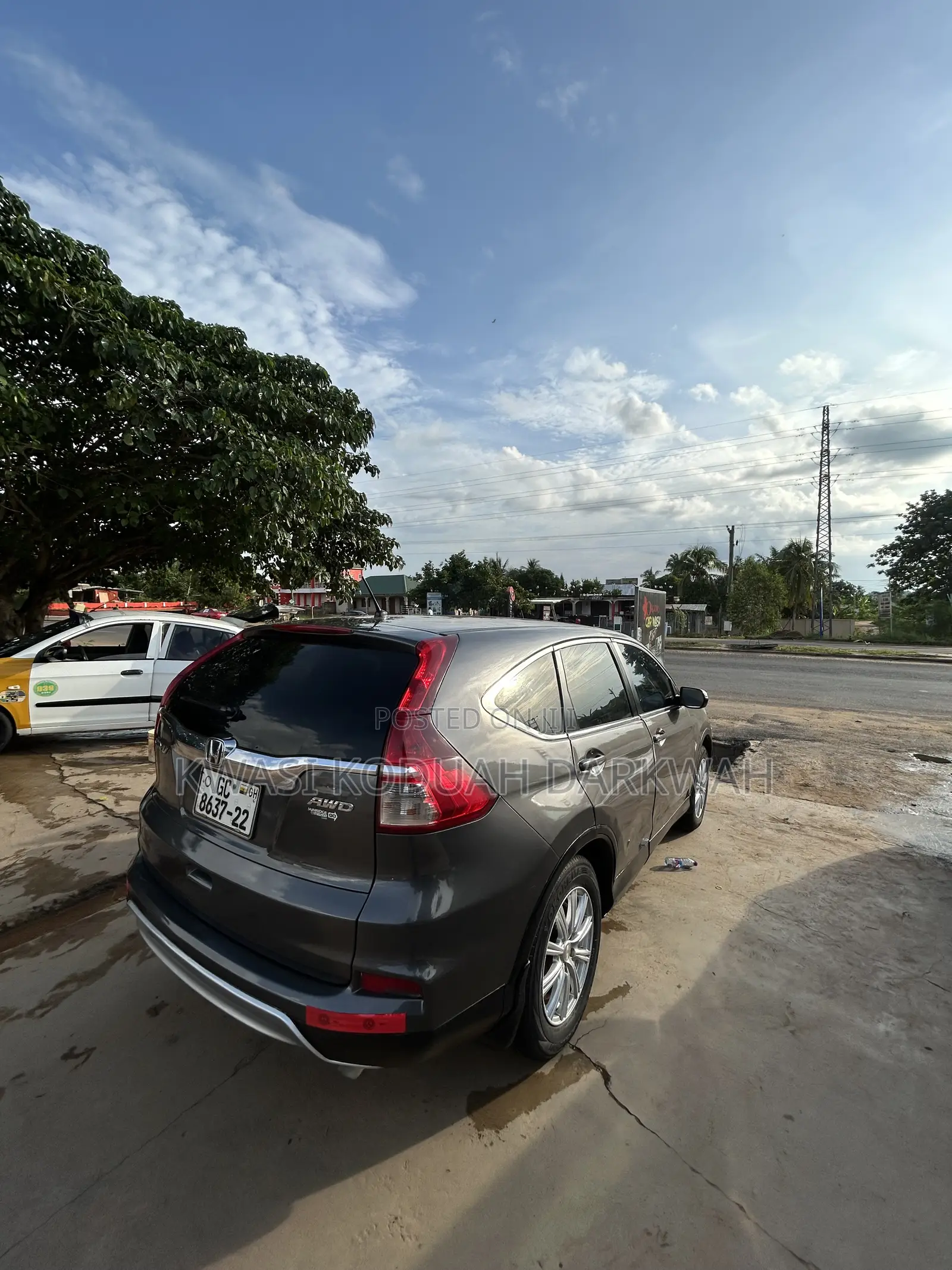 Honda CR-V EX-L 4dr SUV (2.4L 4cyl CVT) 2015 Gray
