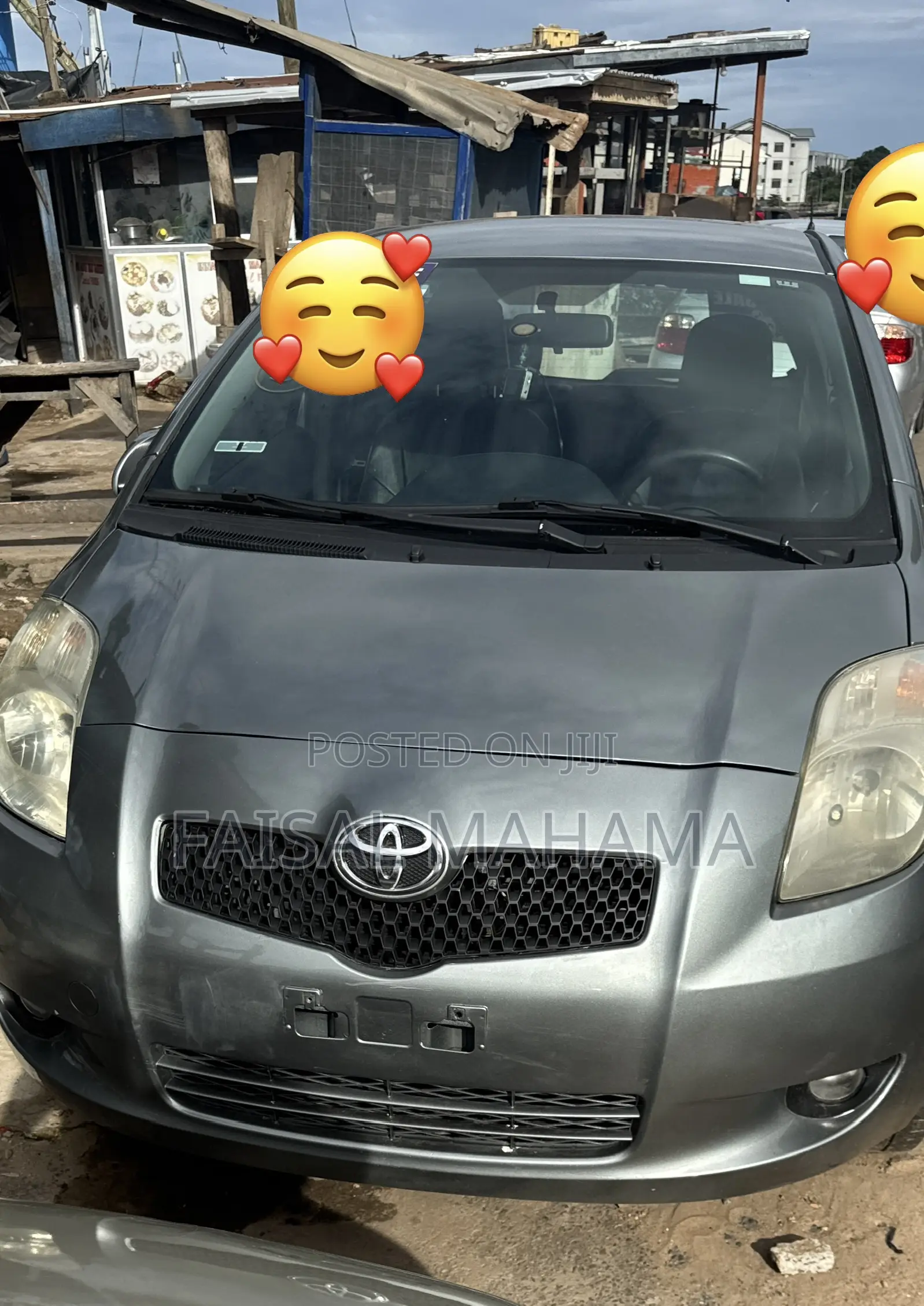 Toyota Yaris 2007 Gray