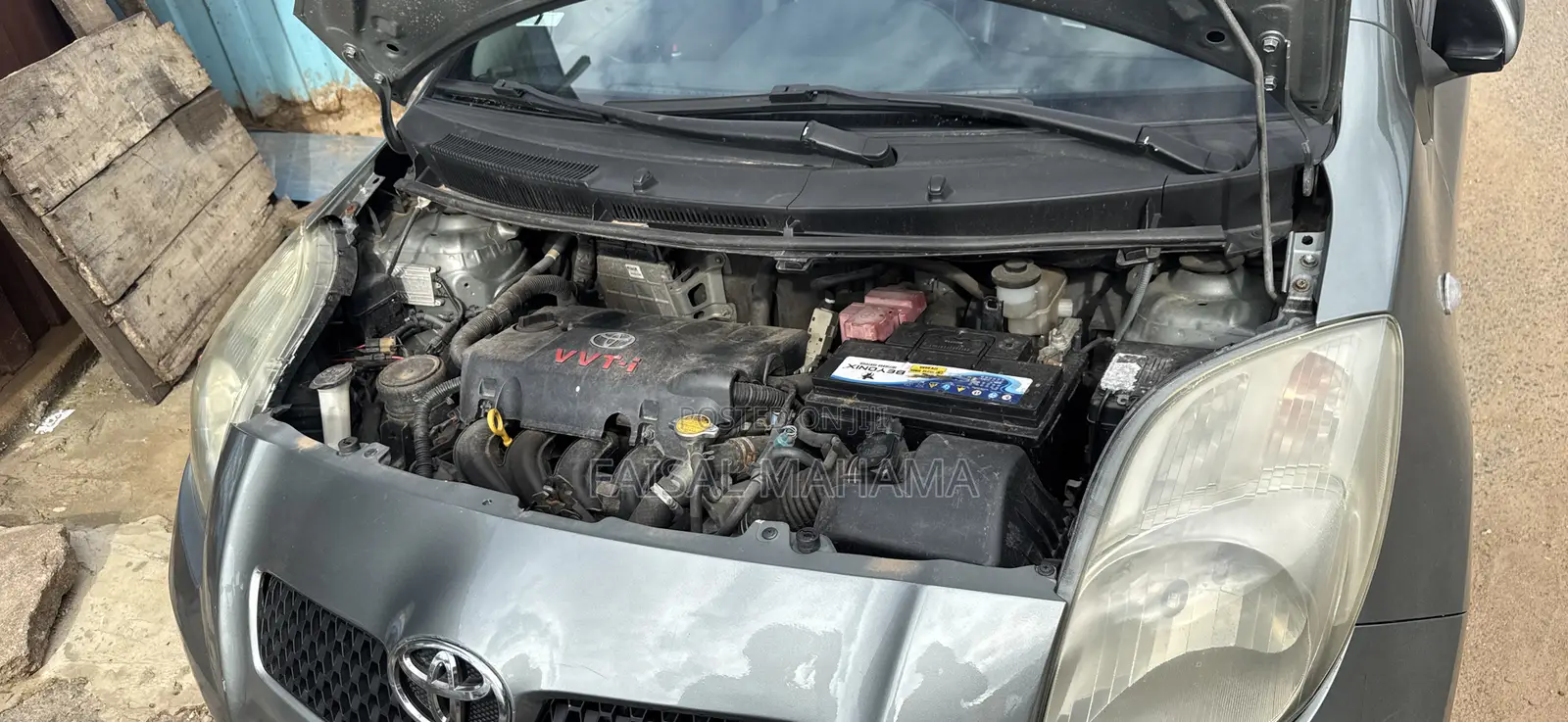 Toyota Yaris 2007 Gray