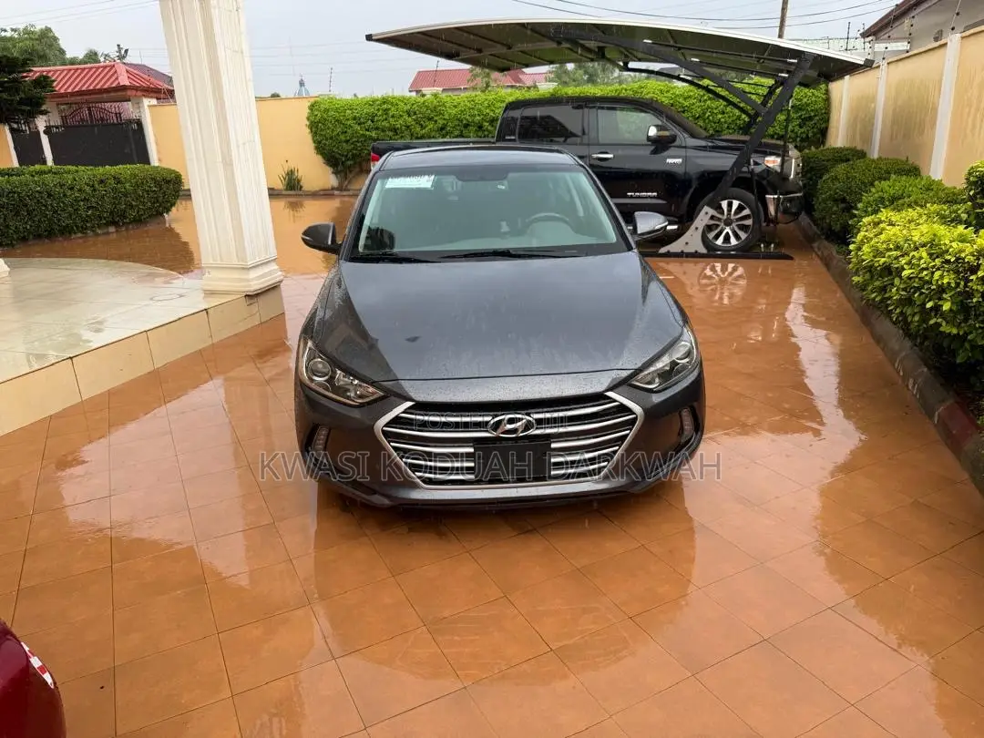 Hyundai Elantra Limited 2018 Gray