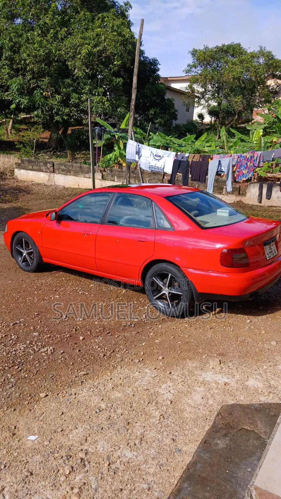 Audi A4 1.8 1999 Red