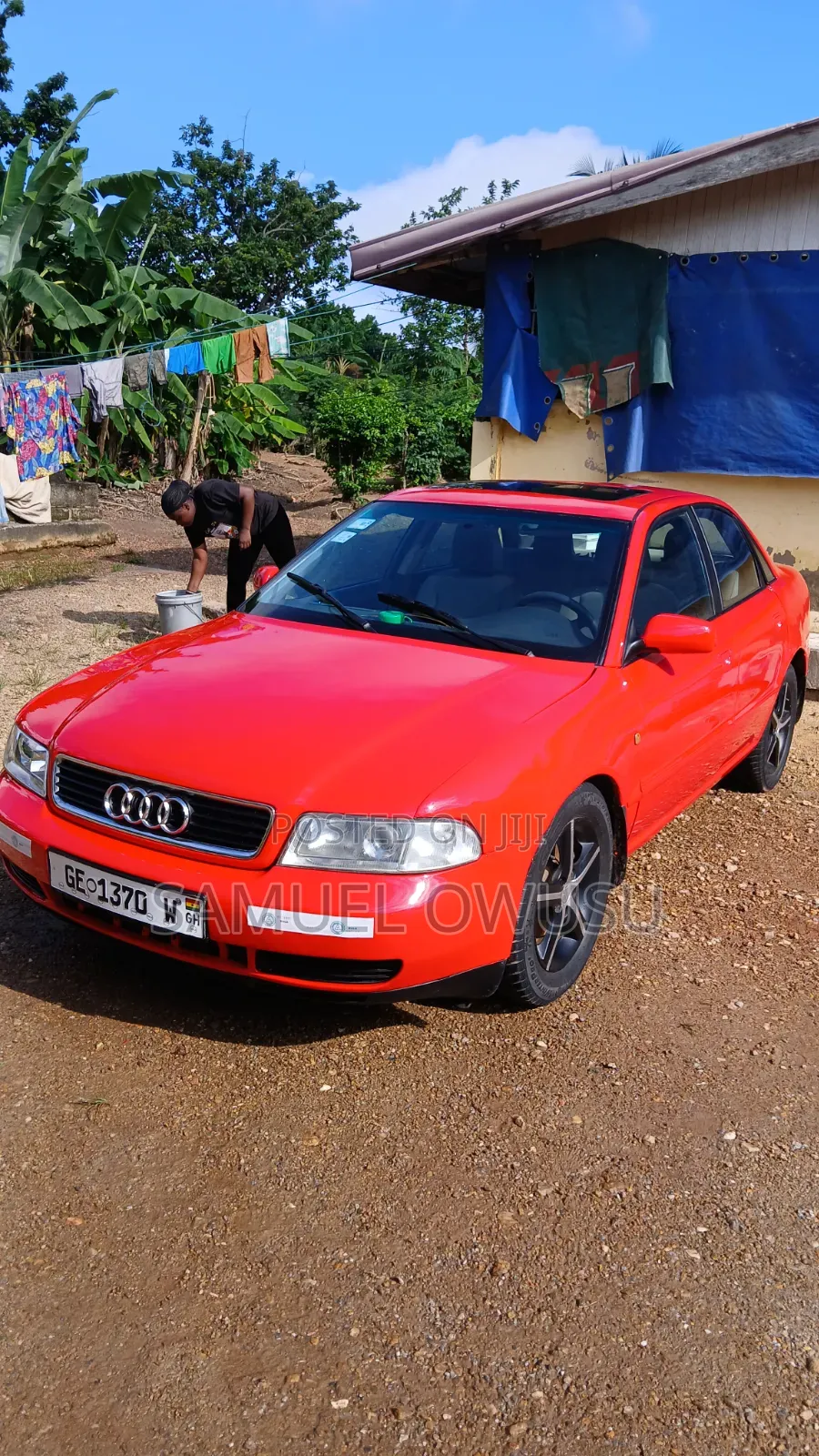 Audi A4 1.8 1999 Red