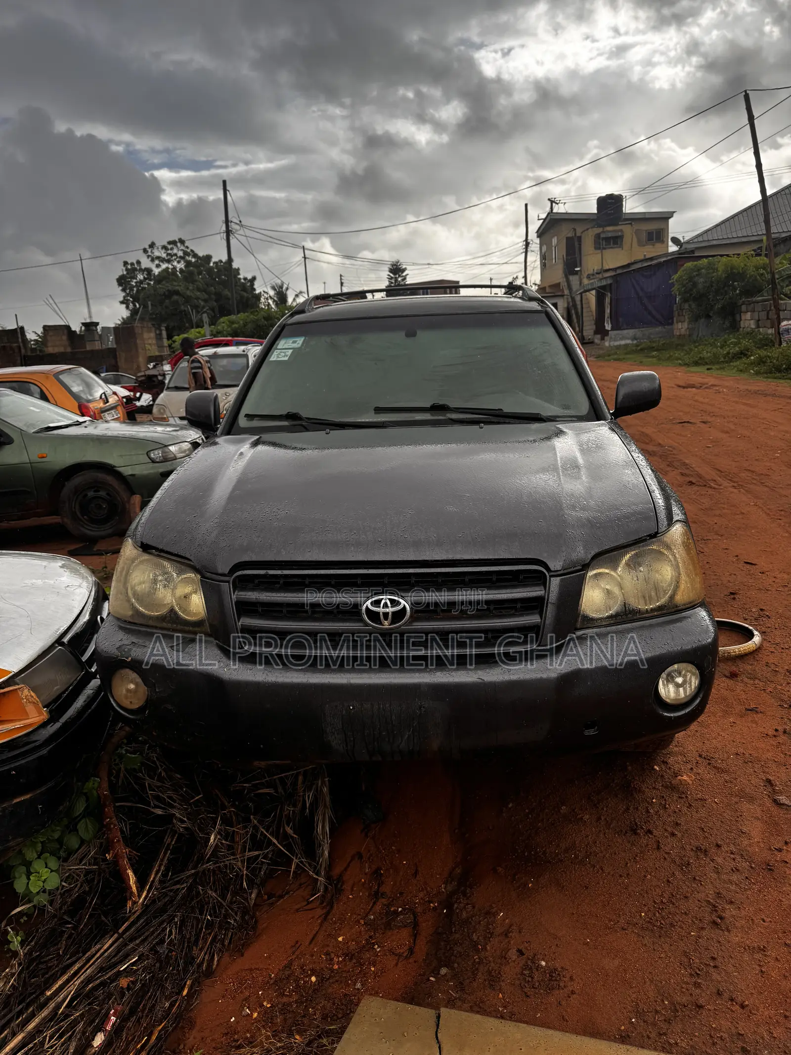 Toyota Highlander Limited V6 AWD 2002 Black