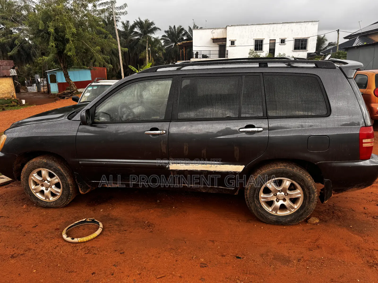 Toyota Highlander Limited V6 AWD 2002 Black
