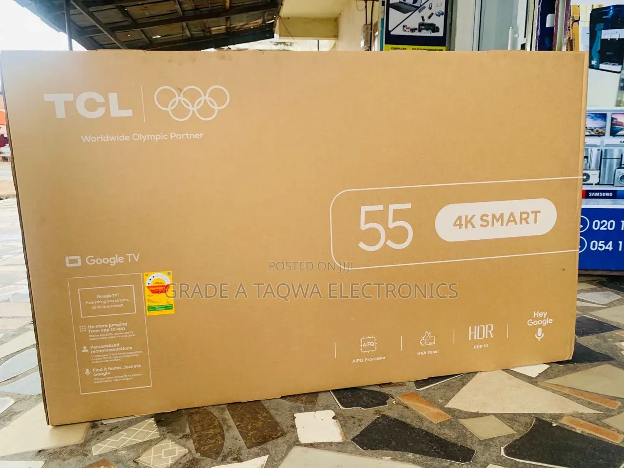 Very Vivid Smart TCL 55inch Smart Tv