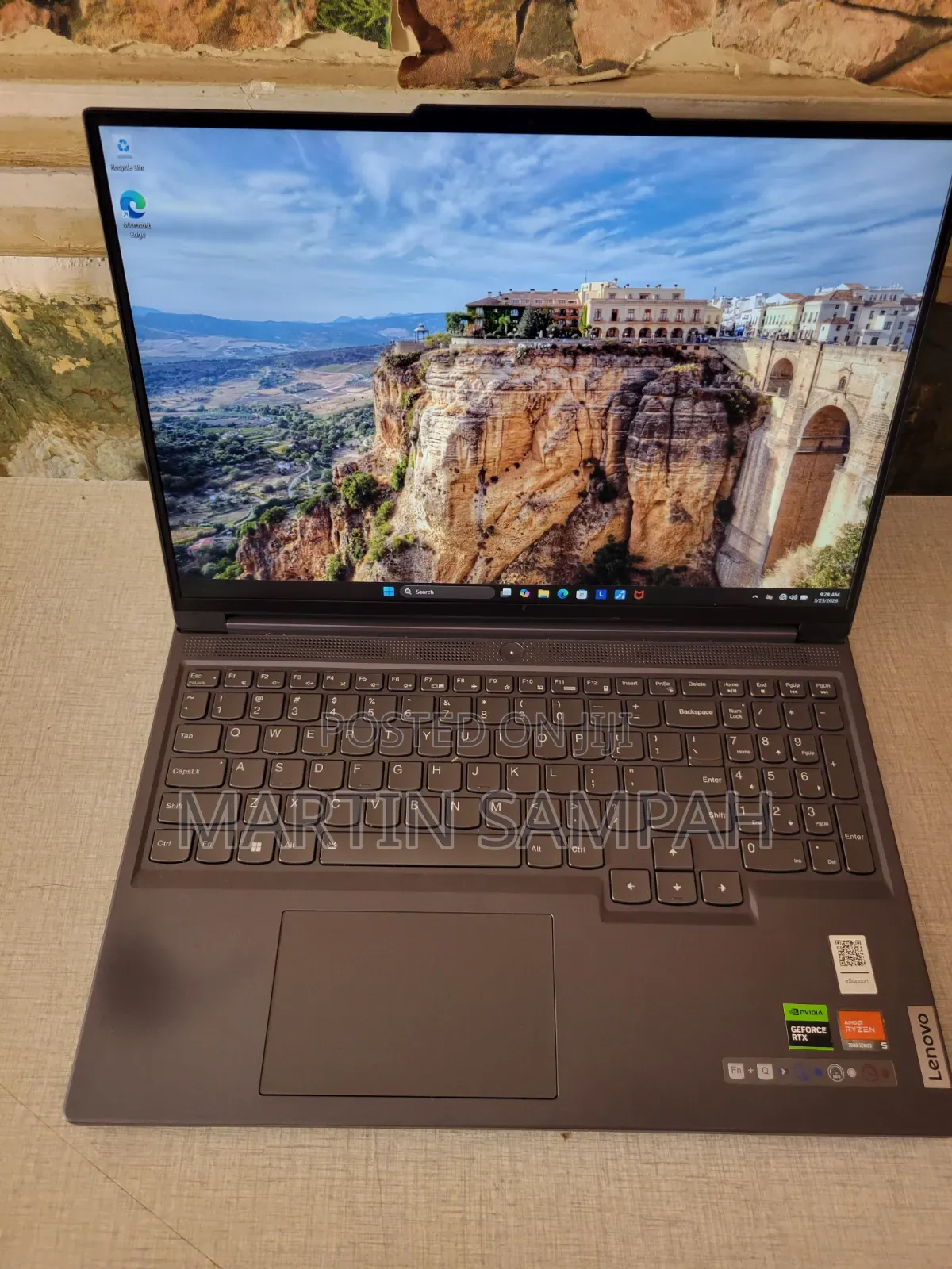 Laptop Lenovo Legion Slim 5 16GB AMD Ryzen 5 SSD 512GB