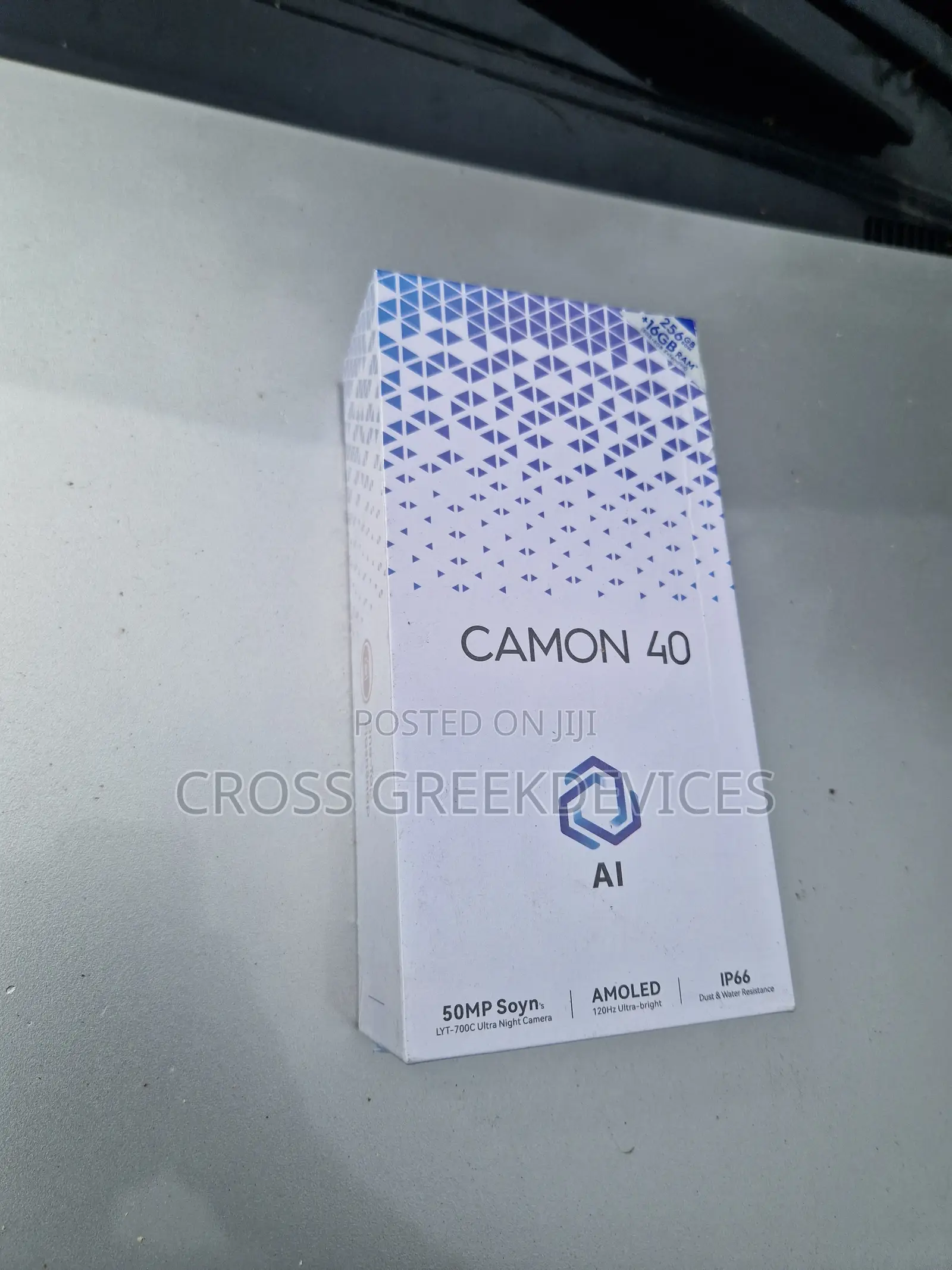 New Tecno Camon 40 256 GB Black