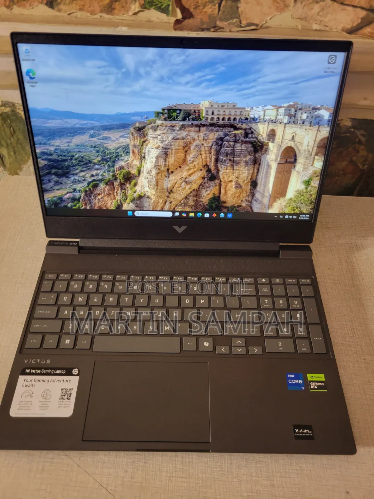 Laptop HP Victus 15 16GB Intel Core i5 SSD 512GB