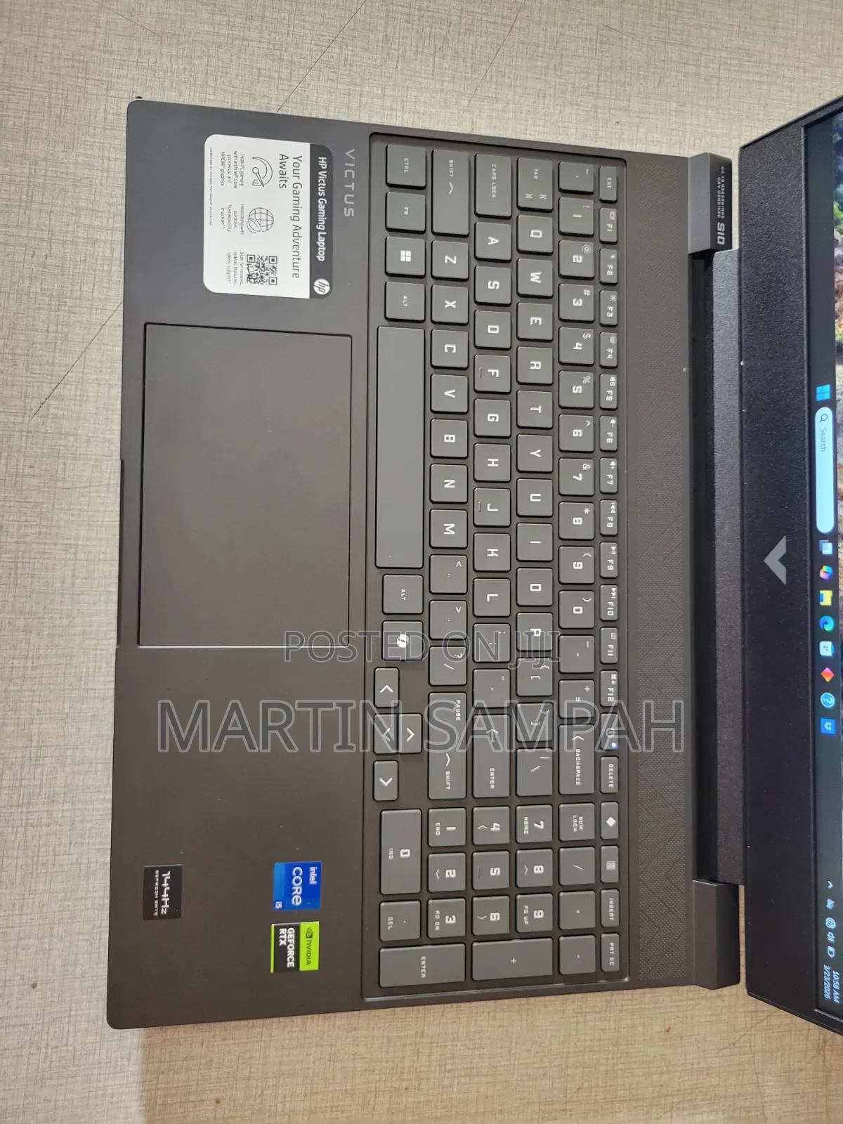 Laptop HP Victus 15 16GB Intel Core i5 SSD 512GB