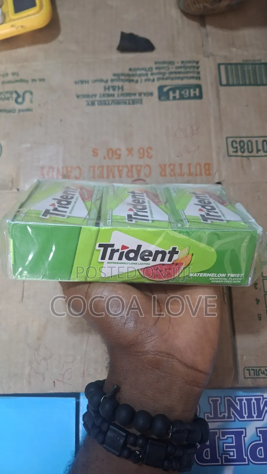 Trident Watermelon Sugar Free Chewing Gum