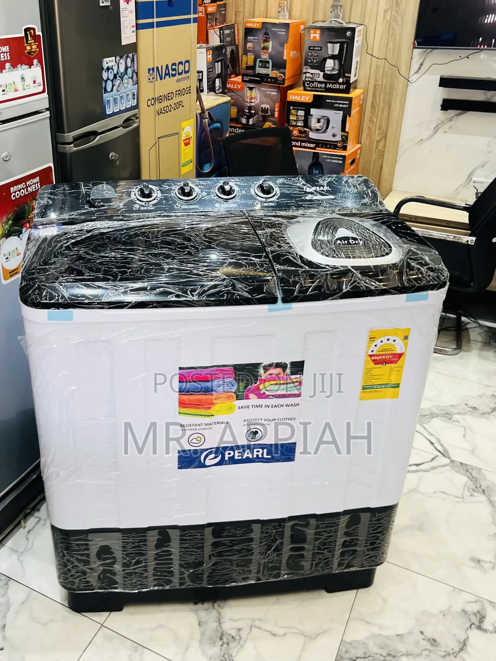 Shop Unique Pearl 18kg Twin Tub Washing Machine 