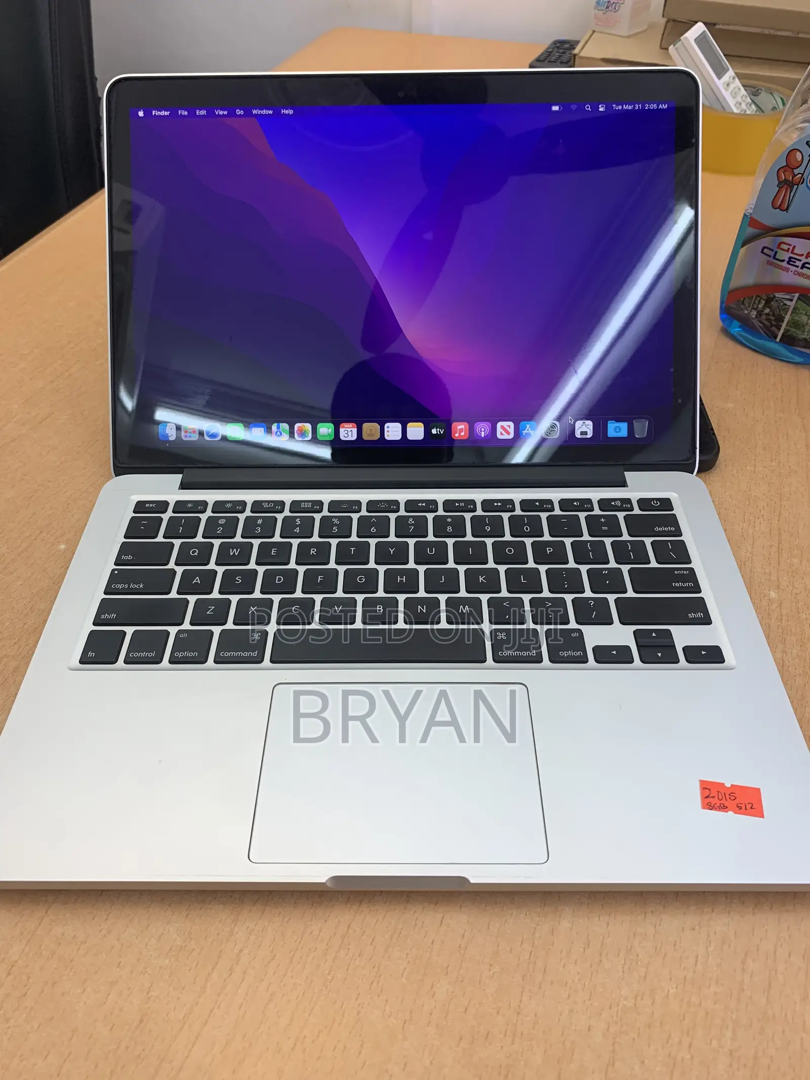 Laptop Apple MacBook Pro 2015 8GB Intel Core i5 SSD 512GB