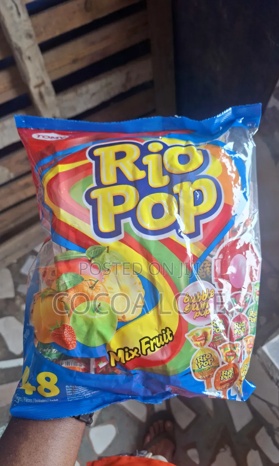 Rio Pop Bubble Gum Pops