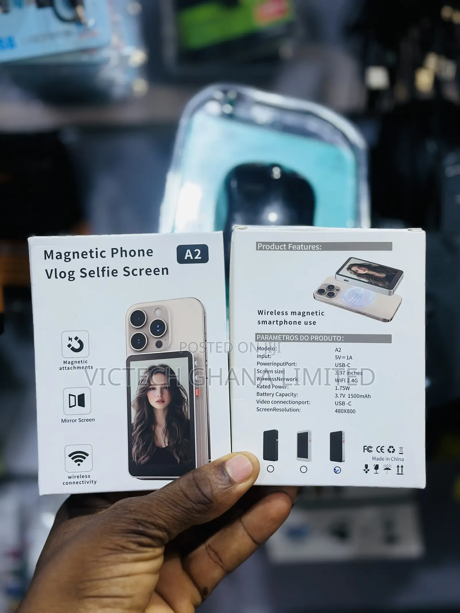 Magnetic Phone Vlog Selfie Screen