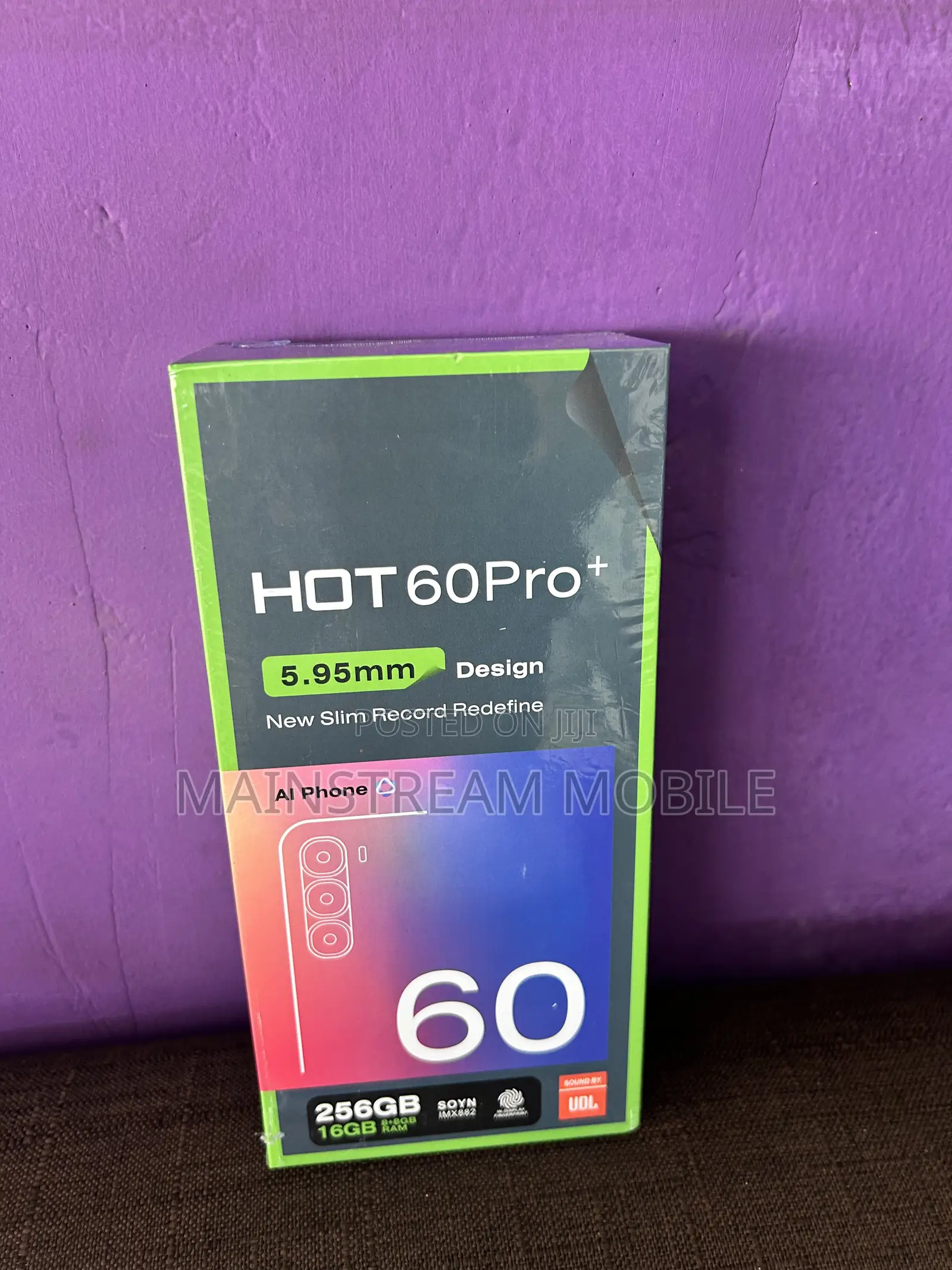 New Infinix Hot 60 Pro+ 256 GB Black