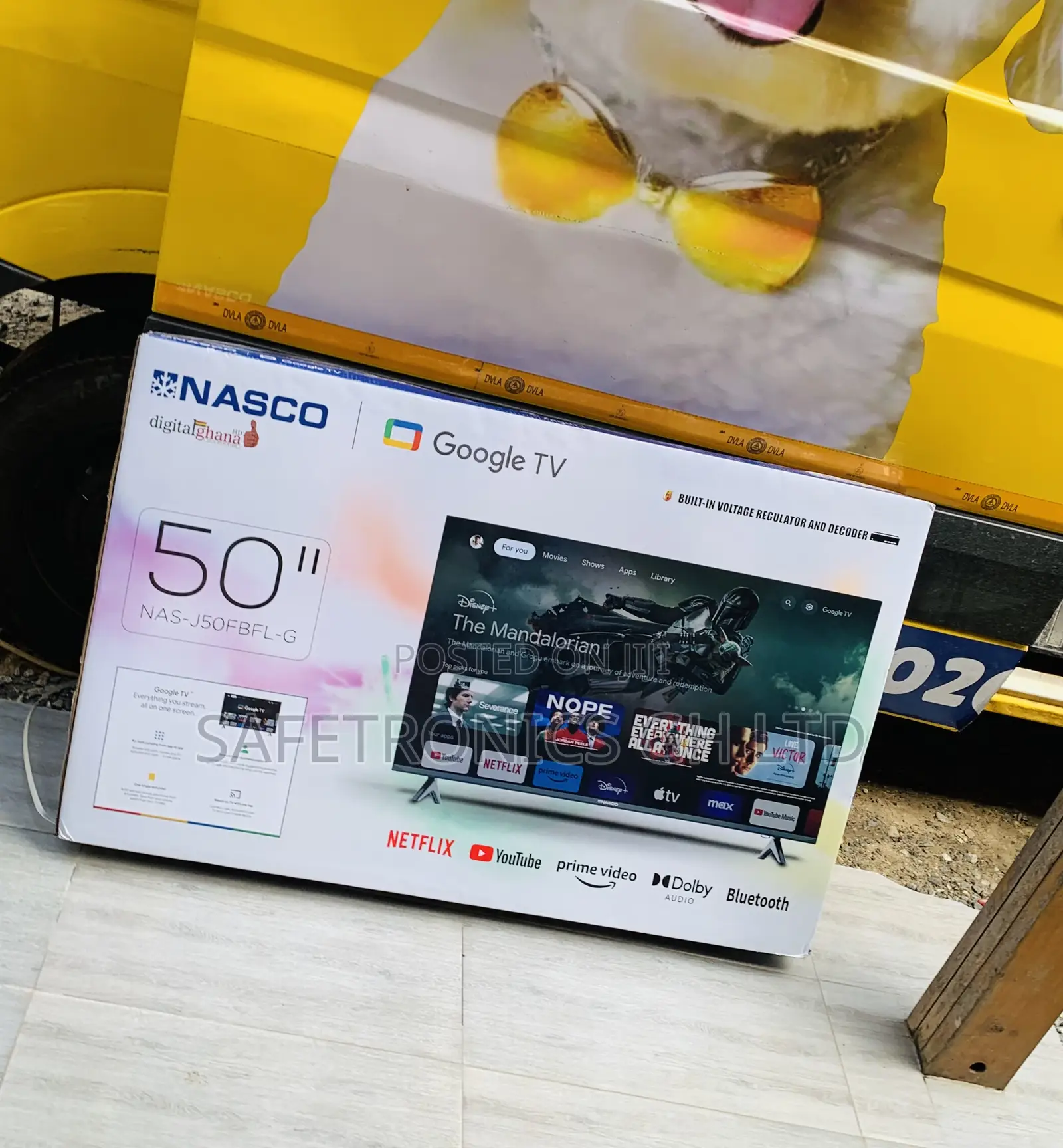Choose Sleek Nasco 50" Uhd Smart Tv