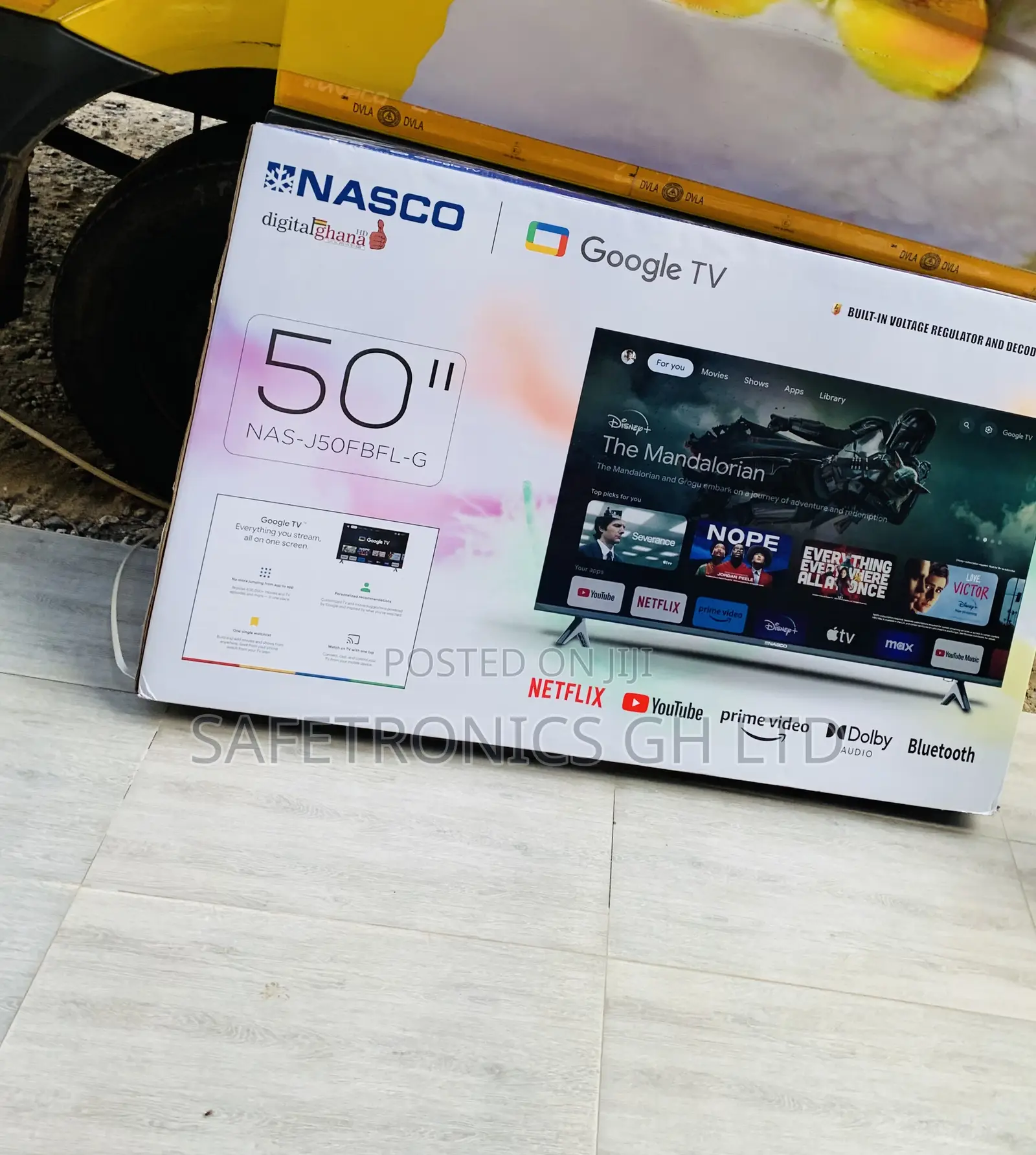 Classic Best Frameless Nasco 50" Uhd Smart Tv