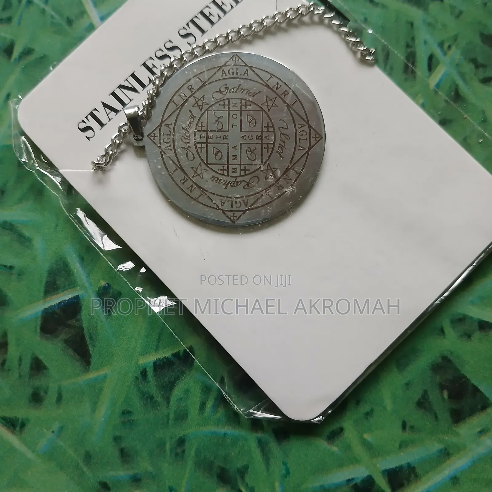 Wealth Riches Money and Financial Breakthrough Seal Amulet Necklace