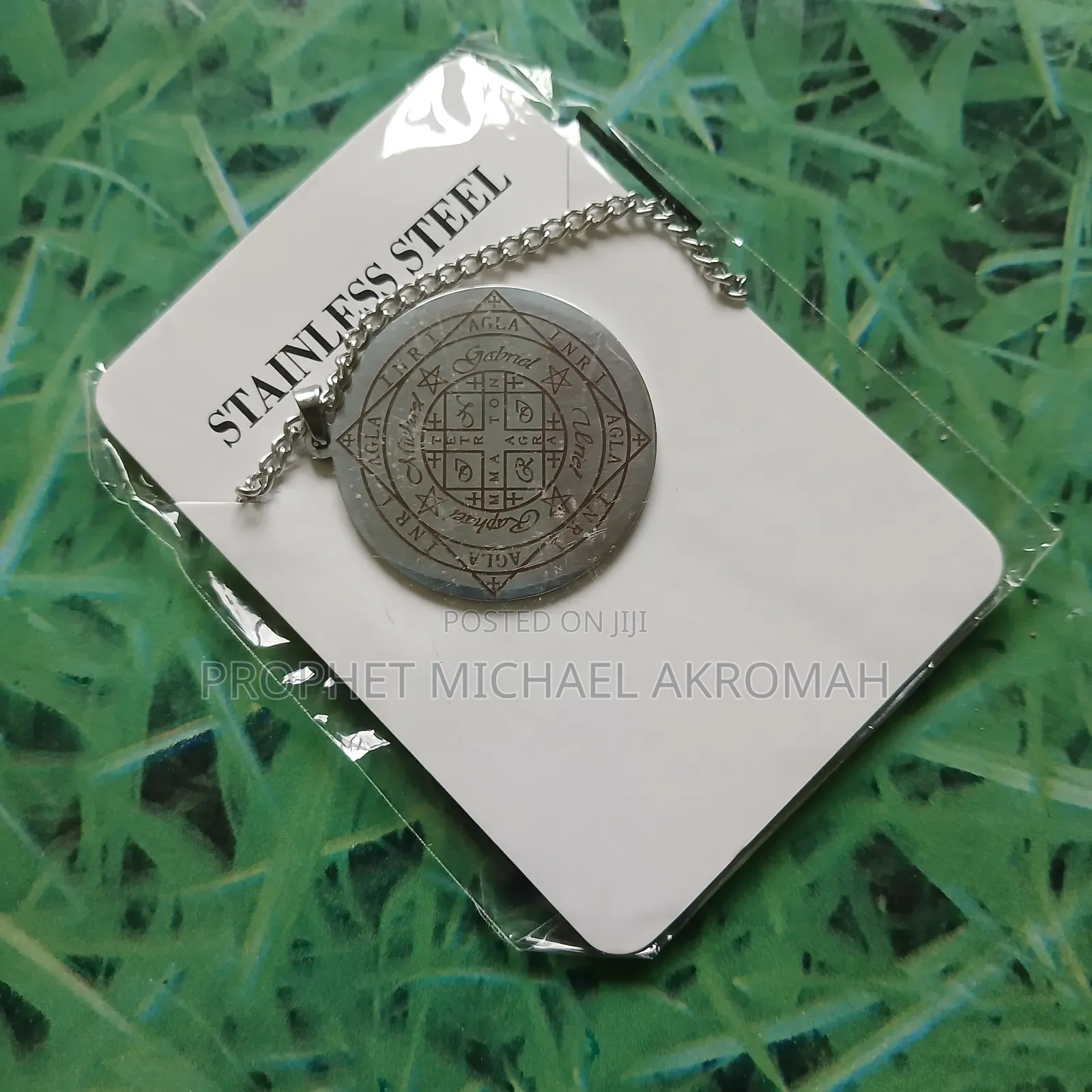 Wealth Riches Money and Financial Breakthrough Seal Amulet Necklace