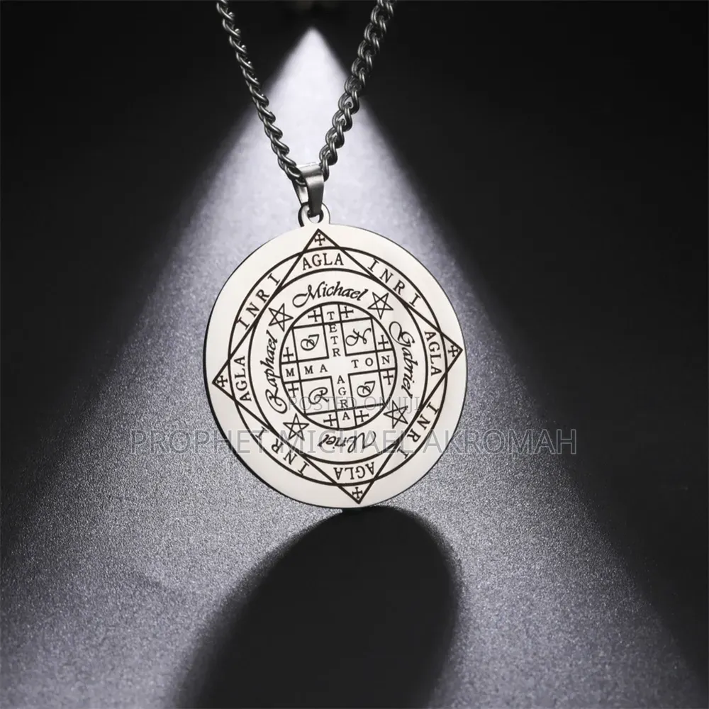 Wealth Riches Money and Financial Breakthrough Seal Amulet Necklace