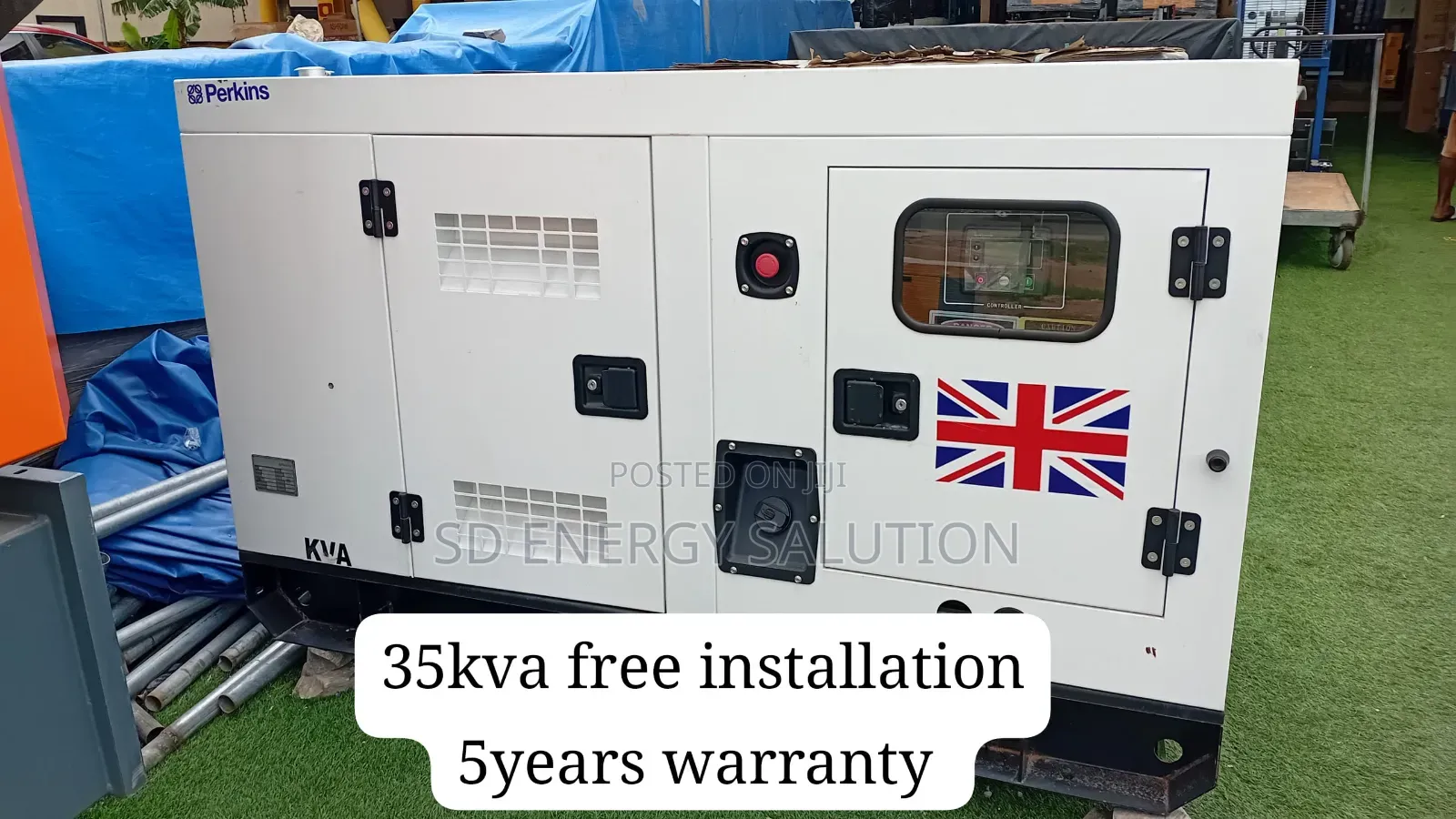 Perkins 35kva Silent Diesel Generator – Premium Backup Power