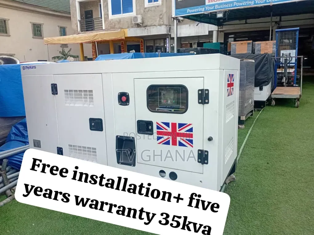 Premium Perkins 35kva Silent Set | Industrial Strength 35kva
