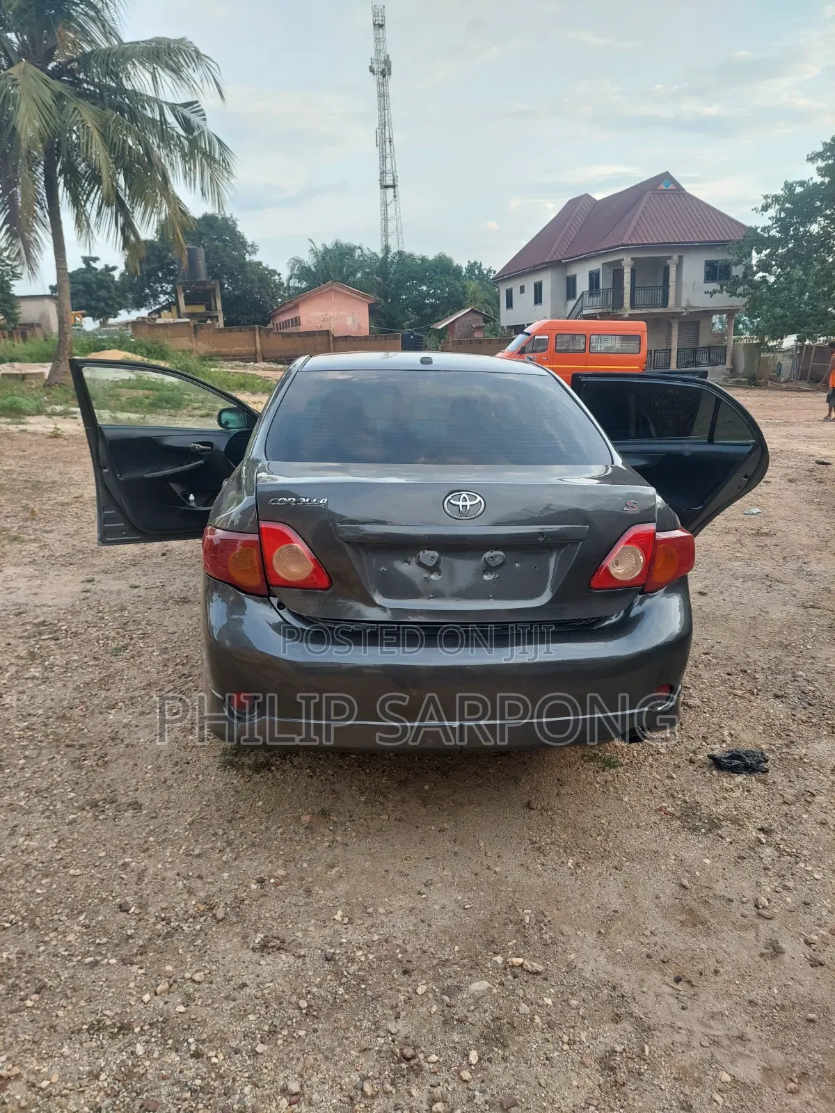 Toyota Corolla S 4dr Sedan (1.8L 4cyl 4A) 2009 Matt Black