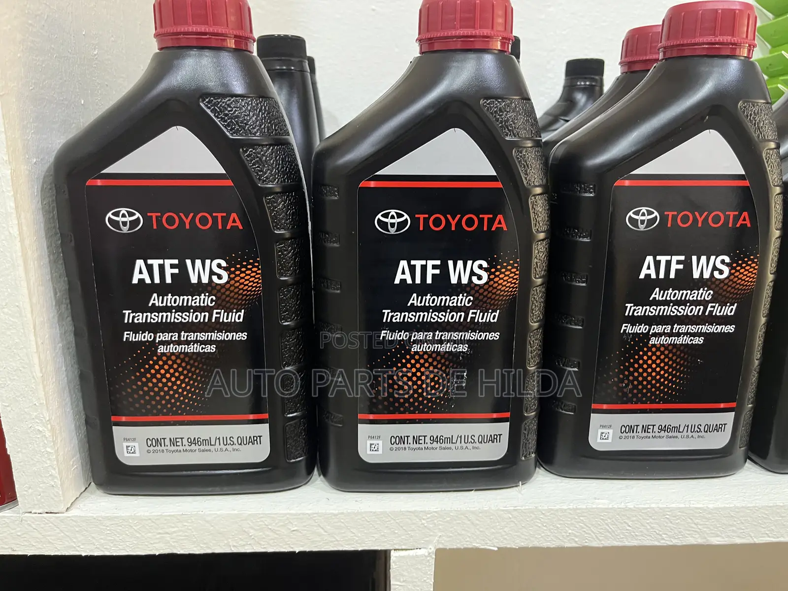 Toyota Genuine Atf Ws – 1 Us Qt / 946ml