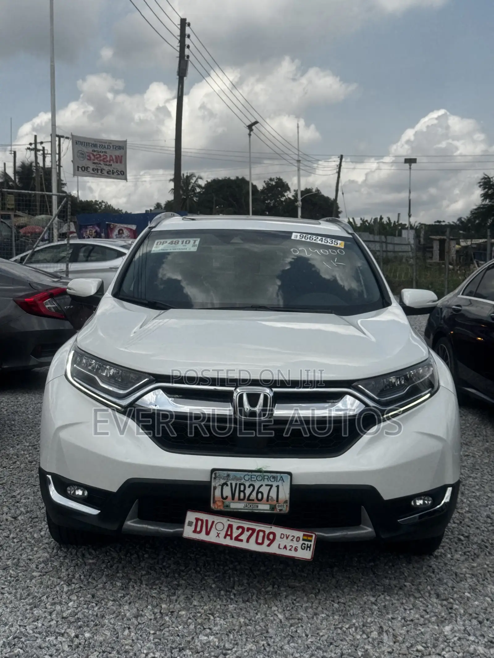Honda CR-V Touring 4dr SUV AWD (1.5L 4cyl CVT) 2017 White