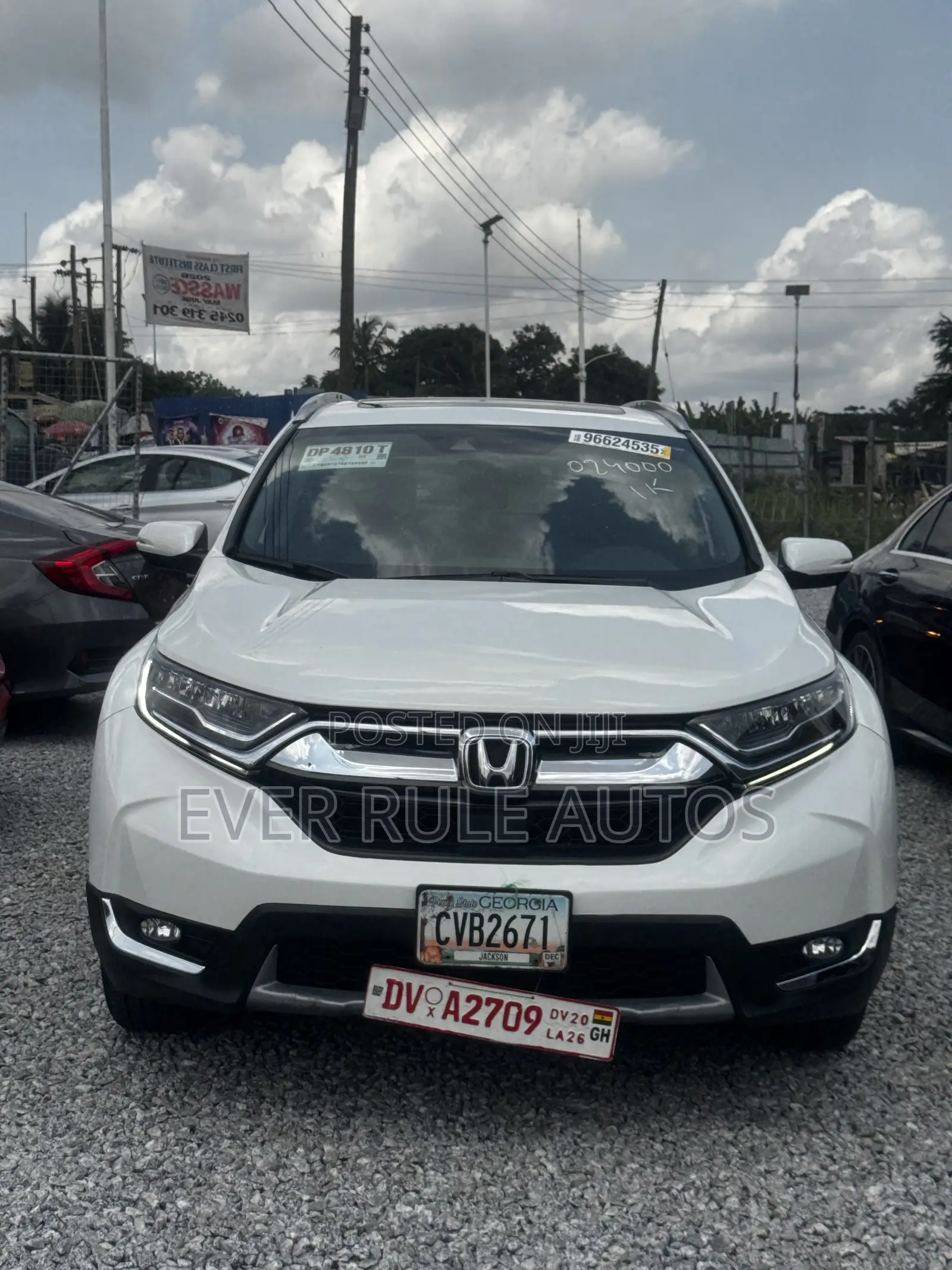 Honda CR-V Touring 4dr SUV AWD (1.5L 4cyl CVT) 2017 White
